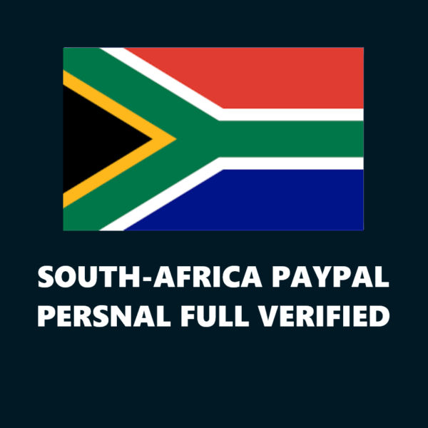 SOUTH-AFRICA PAYPAL PERSONAL ACCOUNT VERIFIED
