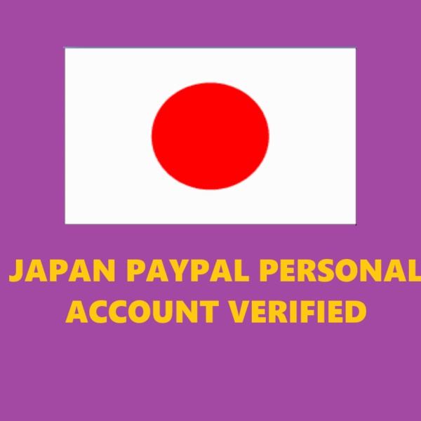 JAPAN PAYPAL PERSONAL ACCOUNT VERIFIED