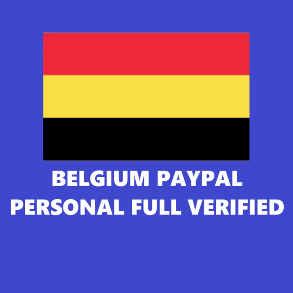 BELGIUM PERSONAL ACCOUNT VERIFIED